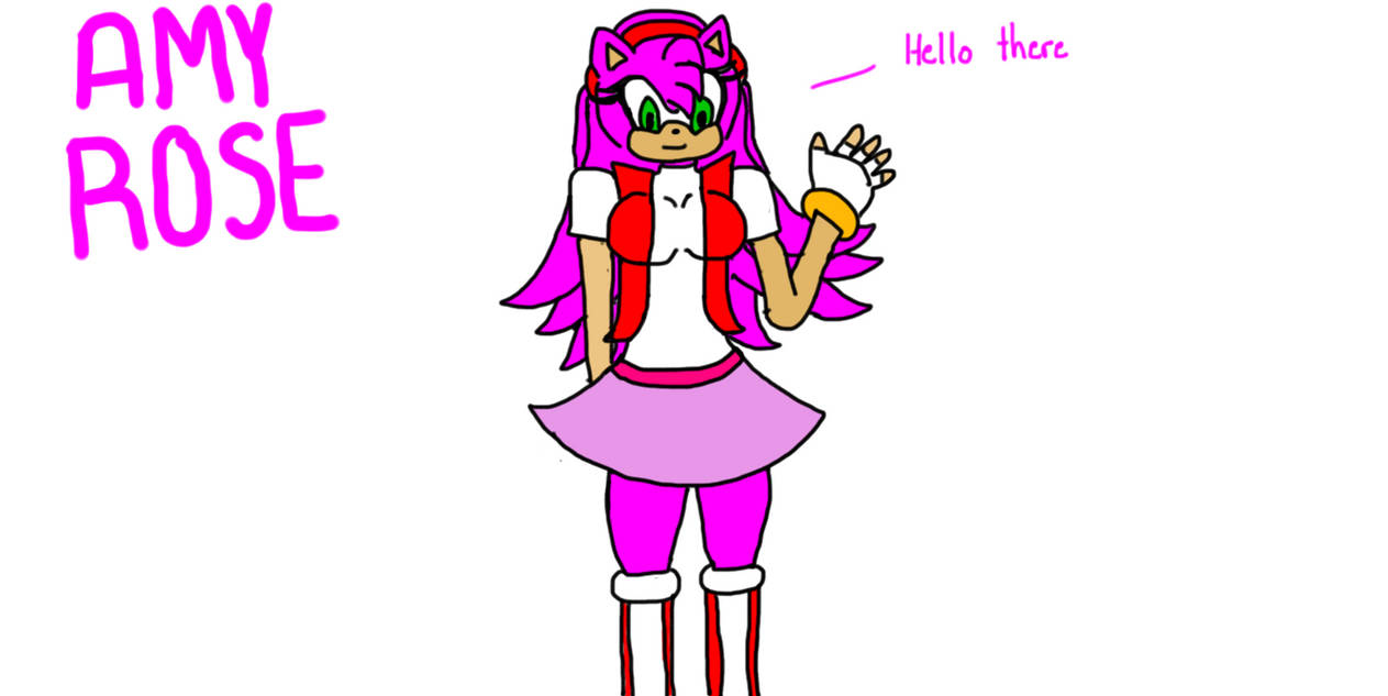 Amy Rose Remake by Ant-D on DeviantArt