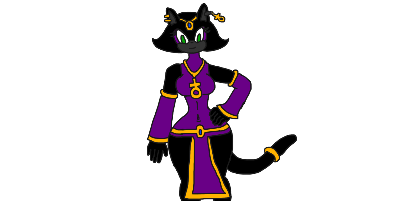 Fanart: Ebony the cat by Ant-D on DeviantArt