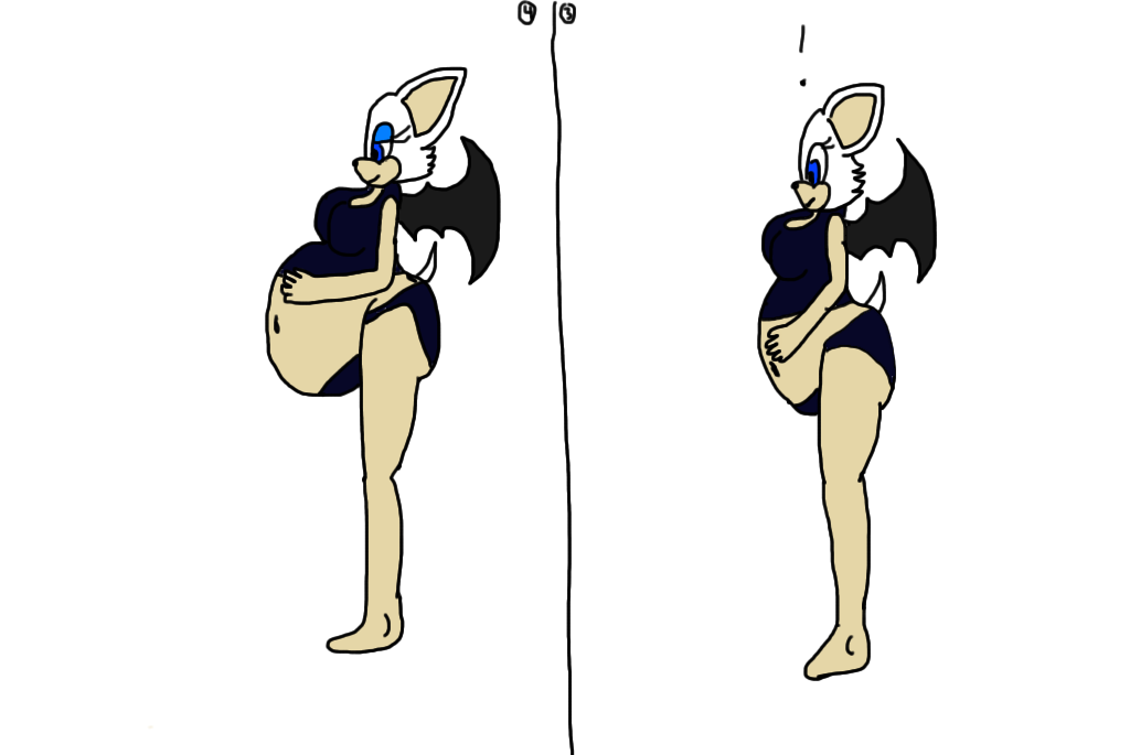 Request: Rouge's pregnancy part two