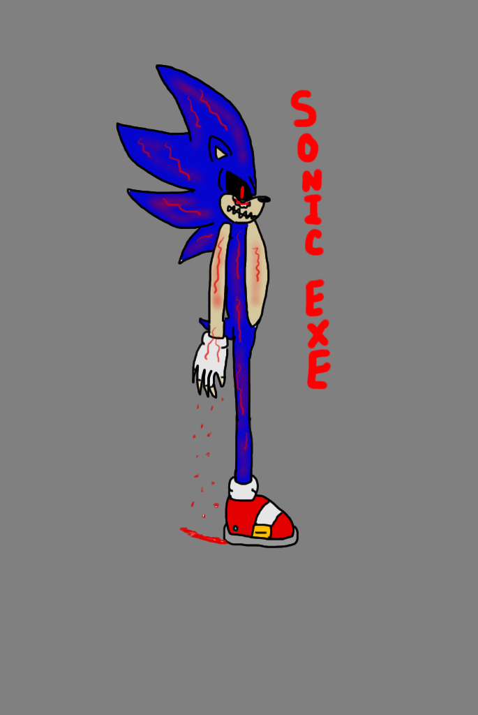 Fanart: Sonic EXE by Ant-D on DeviantArt