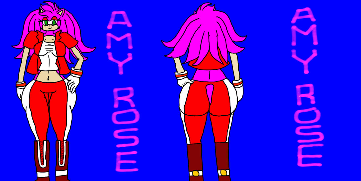 Amy Rose [My Version] by Ant-D on DeviantArt
