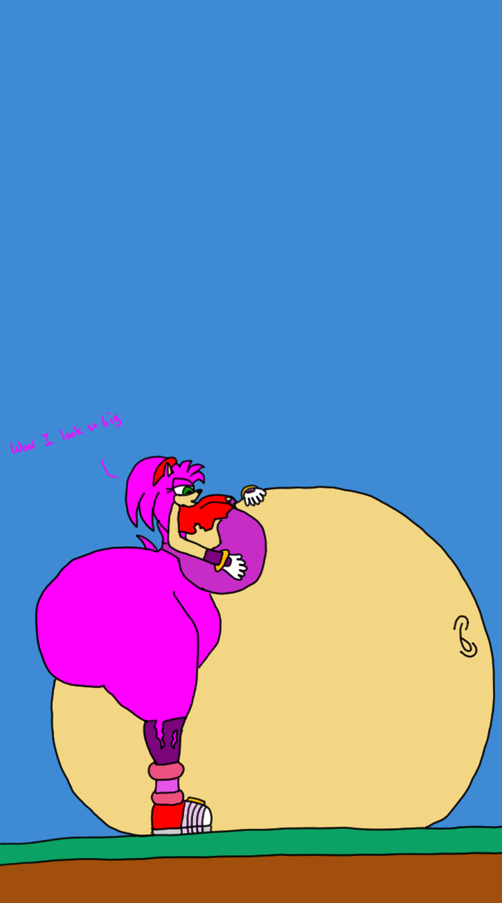 R - Amy inflates herself final page - part B by Ant-D on DeviantArt