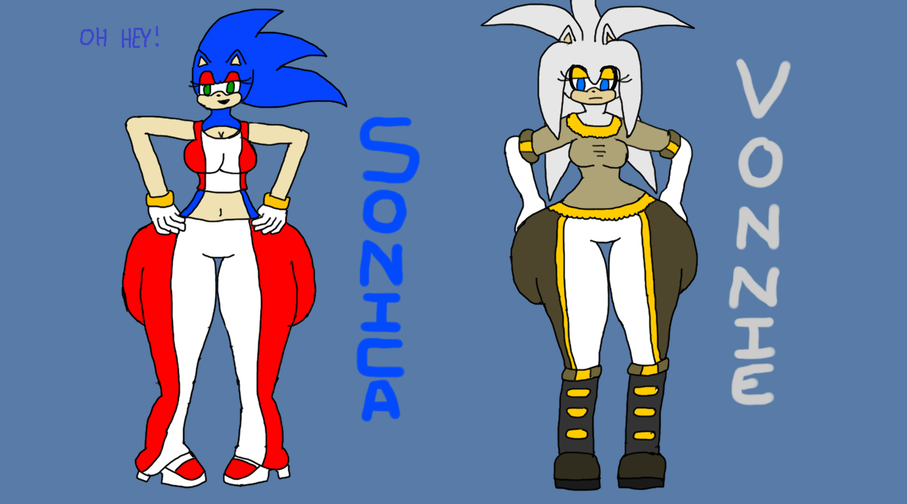 Fem Sonic Characters Four by Ant-D on DeviantArt