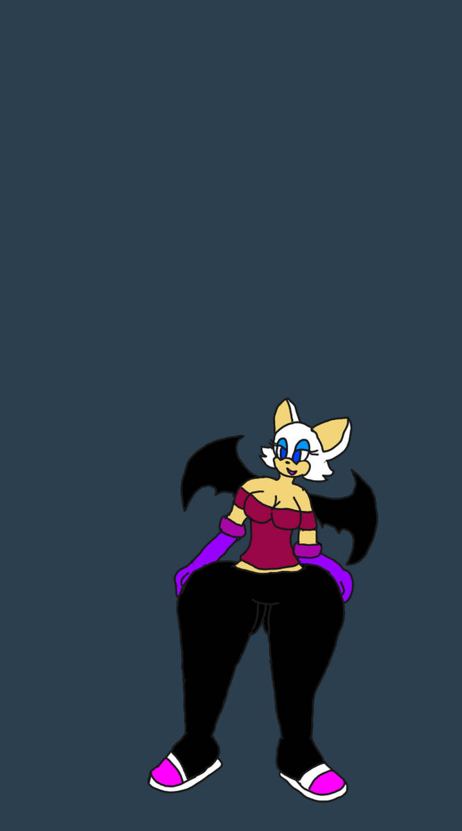 Fanart Rouge the bat [my style] by Ant-D on DeviantArt
