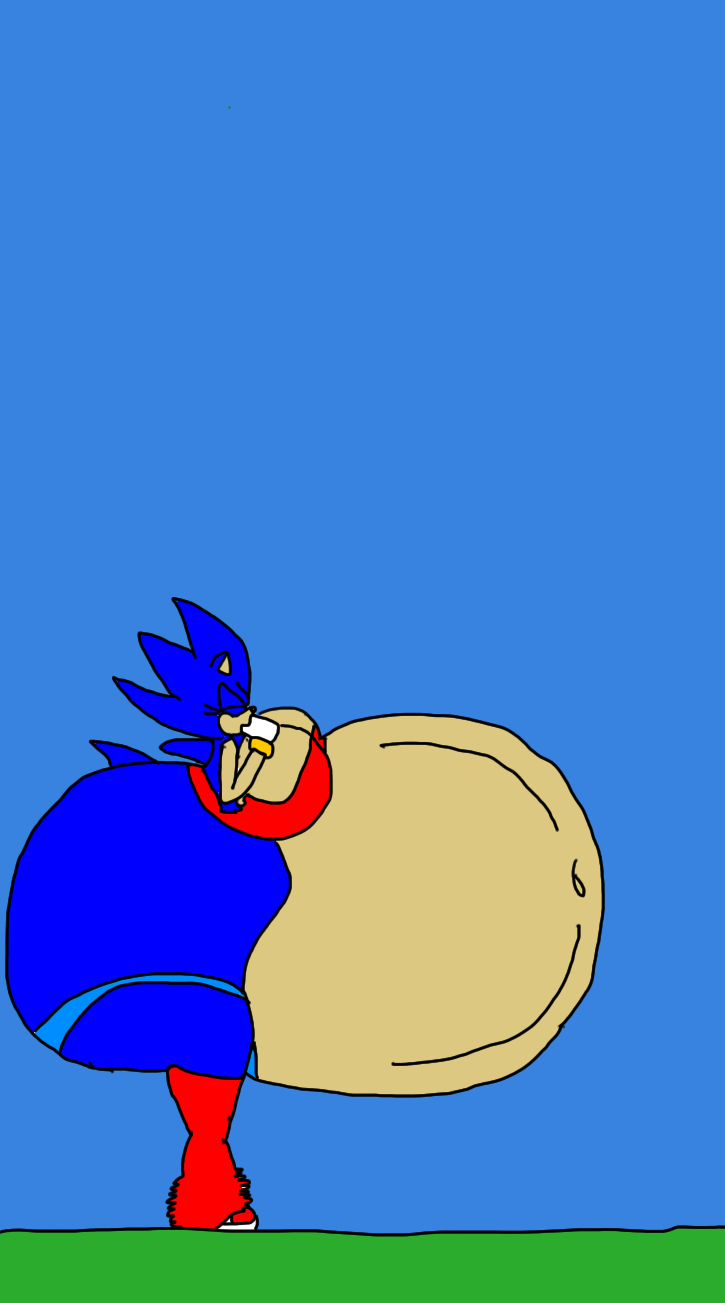 Request Sonica inflates herself page 8 by Ant-D on DeviantArt