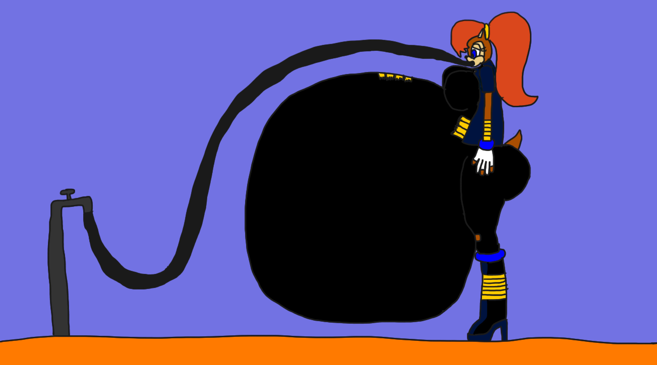 Water Inflation Gif Deviantart Request SB - Sally's Water inflation by Ant-D on DeviantArt