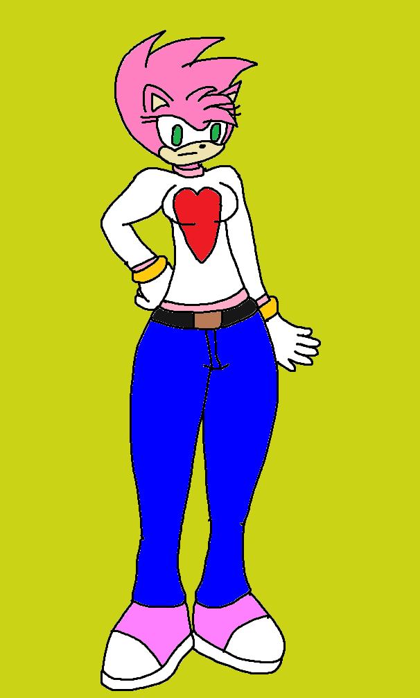 Amy Rose The Hedgehog (FLEETWAY) by Ant-D on DeviantArt