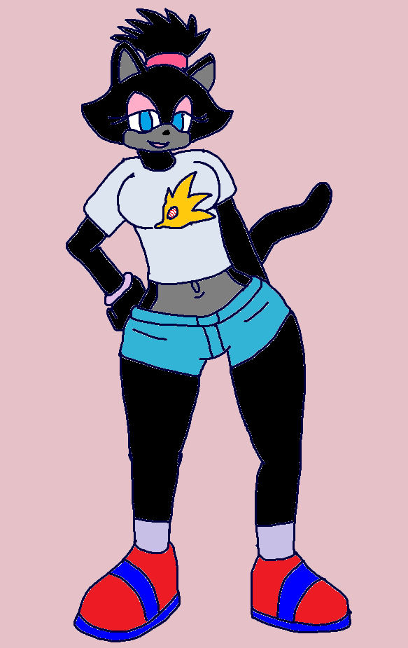 .:FANART:. Ebony The Cat by Ant-D on DeviantArt