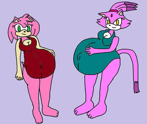 OR: Pregnant Amy And Blaze [7-29-13] by Ant-D
