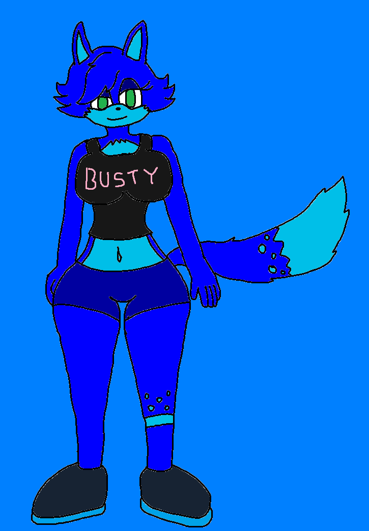 Blue The Wolf (MOBIAN VERSION) by Ant-D on DeviantArt