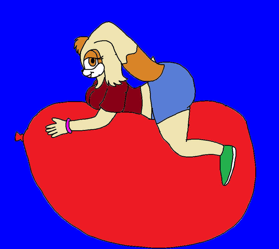 .:REQUEST:. Cream Sitting On A Balloon by Ant-D on DeviantArt