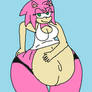 BG: Pregnant Amy Rose The Hedgehog