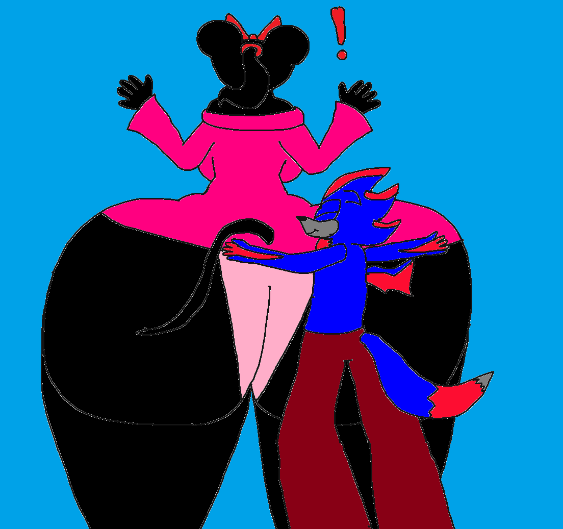 R: Marnic Hugs Minnie Mouse's Huge Butt by Ant-D on DeviantArt