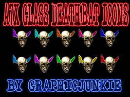 A7X Glass Deathbat Icons
