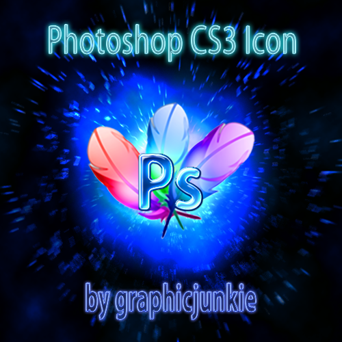 Photoshop CS3 Glass Icon