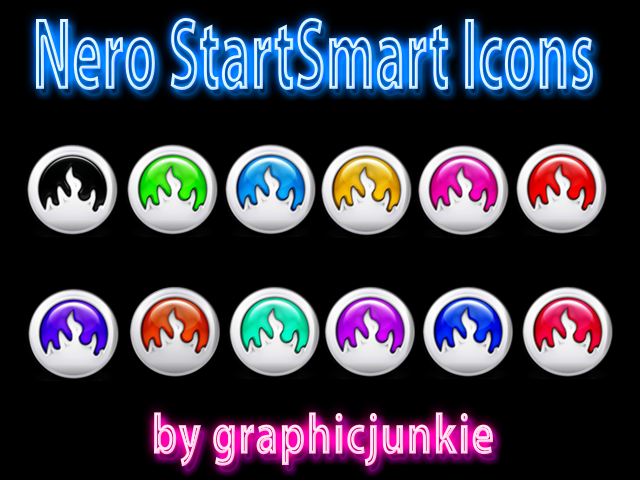 Nero StartSmart Glass Icons