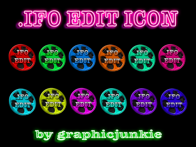 .IFO Edit Colored Glass Icons