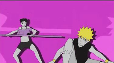 Naruto vs ten ten part 1