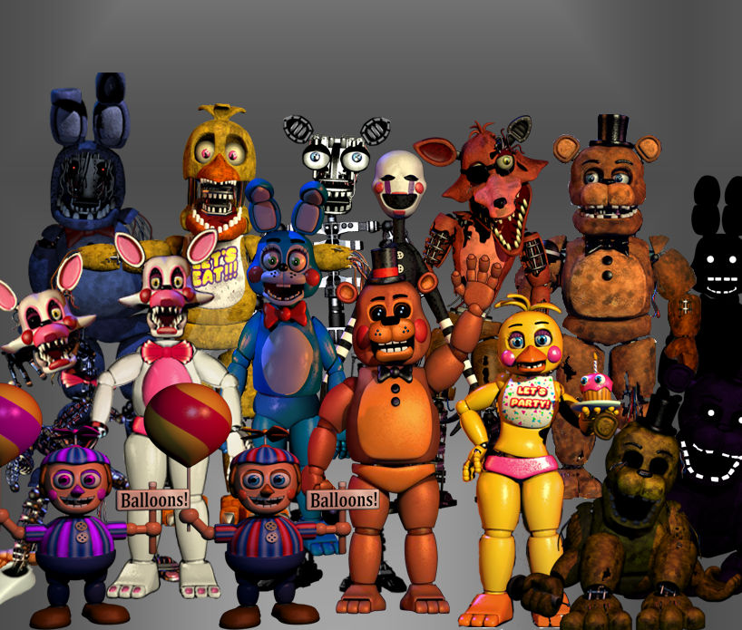 FNAF 2 generation by ThePuppetBB on DeviantArt