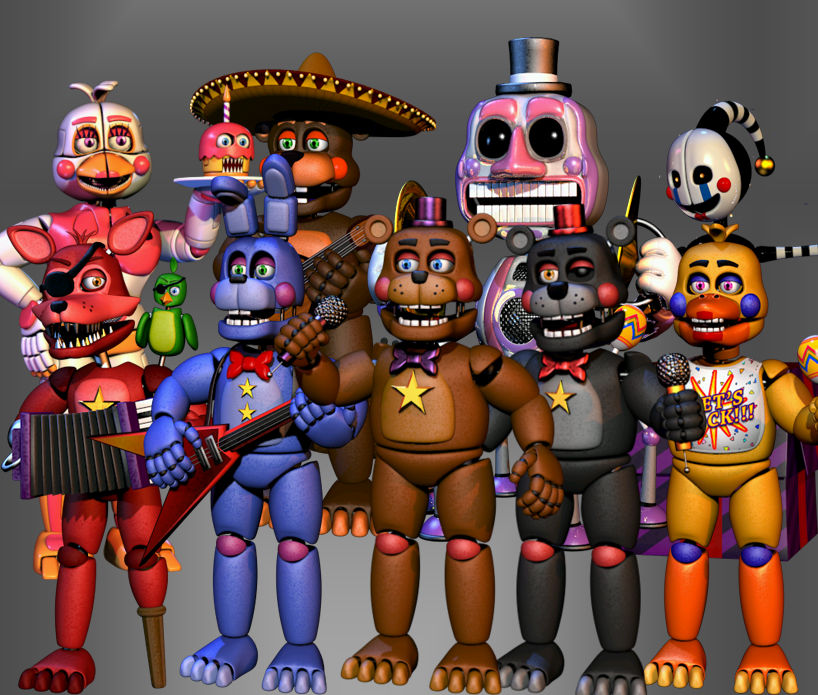 FNAF 6 generation part 1 by ThePuppetBB on DeviantArt