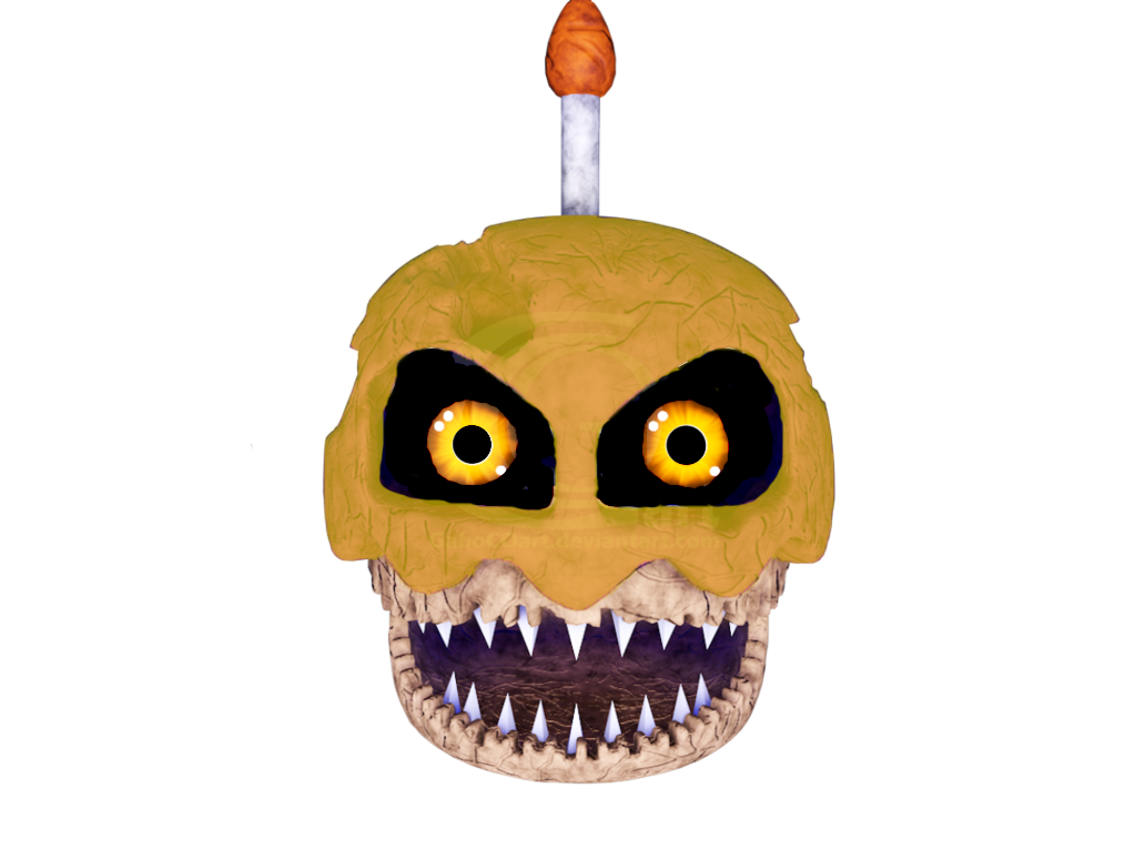 Nightmare Golden cupcake by ThePuppetBB on DeviantArt