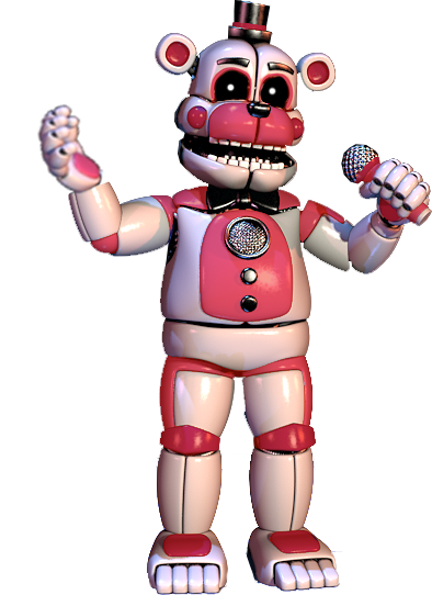 Funtime Redbear by ThePuppetBB on DeviantArt
