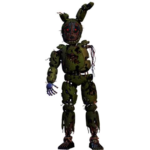 Withered Springtrap FNAF 2 version by ThePuppetBB on DeviantArt