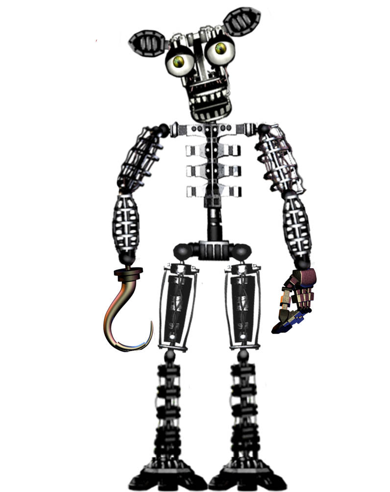Phantom Foxy Endoskeleton Blueprint