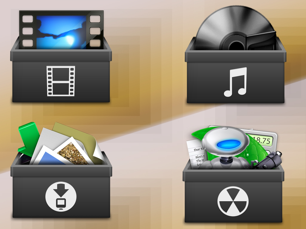 Box Stack Icons Set by h0userche on DeviantArt