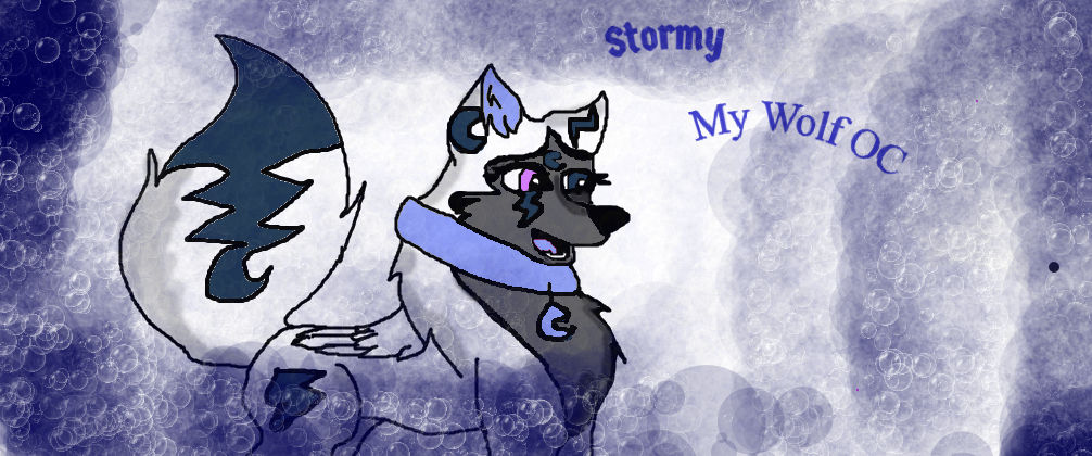 Stormy My wolf oc by Wolf4971 on DeviantArt