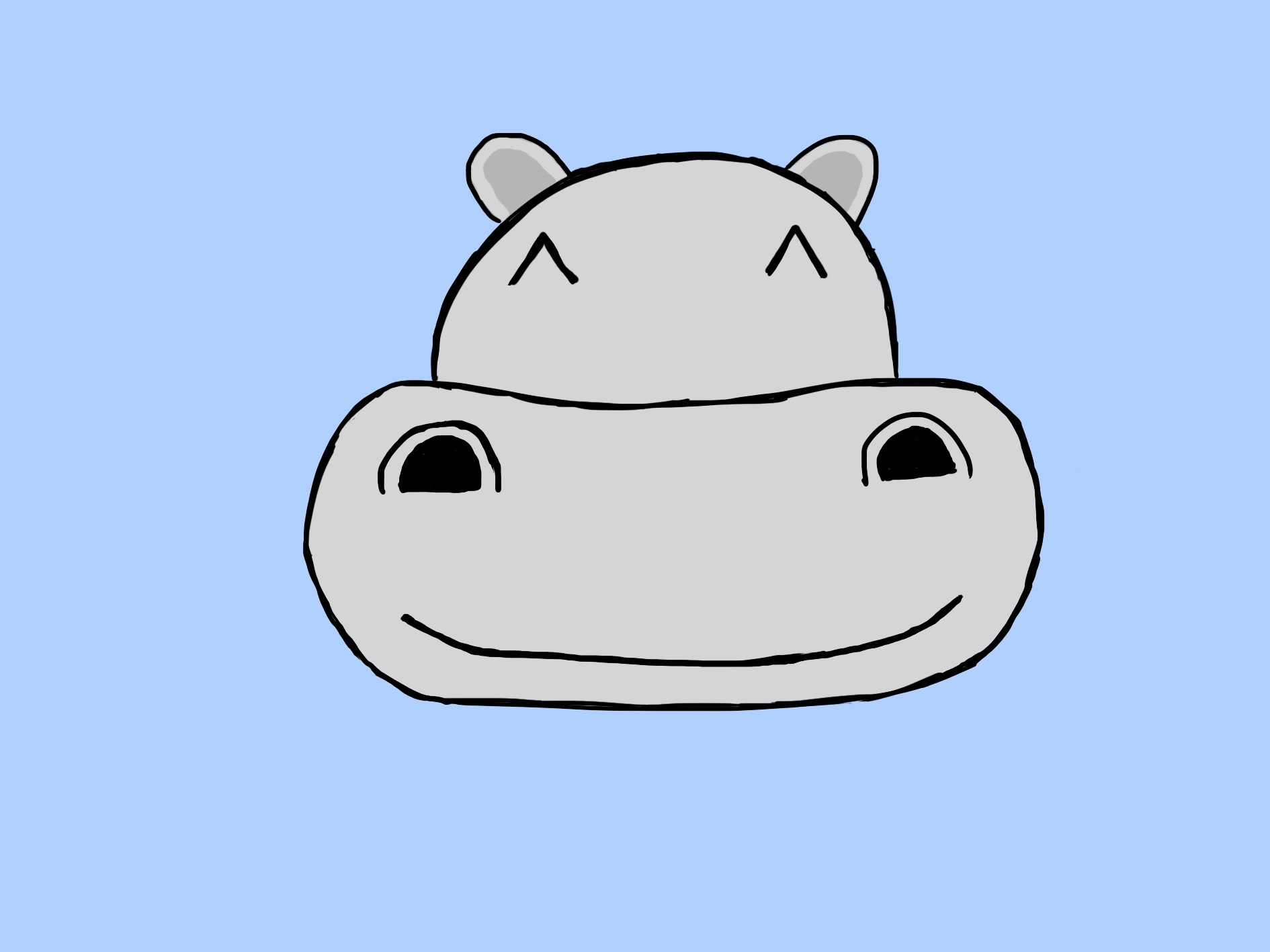 Happy Hippo