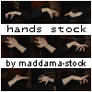 Hands stock