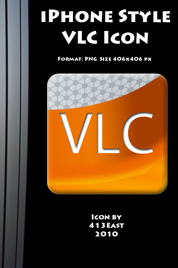 iPhone Style VLC Icon by 413East on DeviantArt