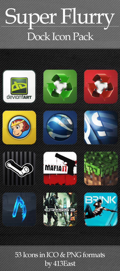 Super Flurry Icon Pack By 413east On Deviantart
