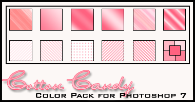 Cotton Candy Color Pack by redbonniekidd