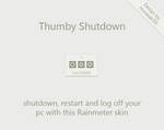 Thumby Shutdown Rainmeter