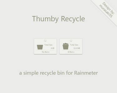 Thumby Recycle Rainmeter