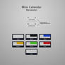 Mini Calendar