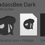 BadassBee Dark + Tile for MusicBee