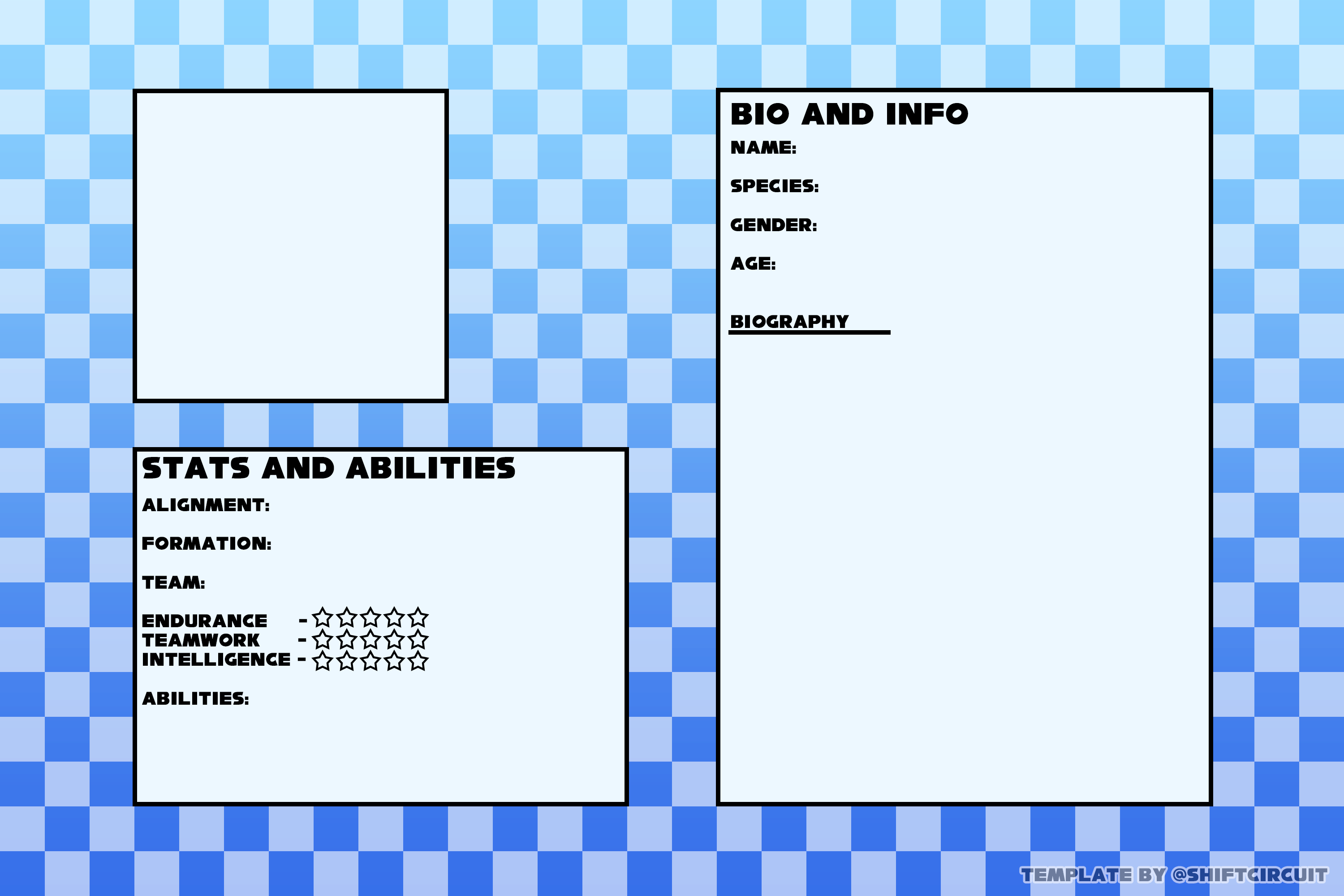 OC Info Template by ShiftCircuit on DeviantArt OC Info Template by ShiftCircuit on DeviantArt