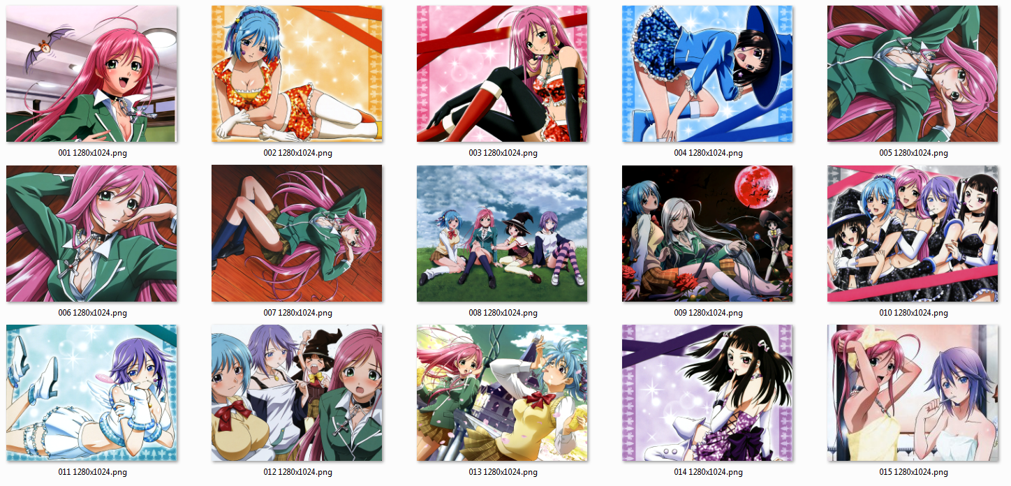 Rosario to Vampire Wallpaper by Lok42hunt on DeviantArt