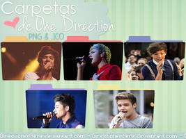 Pack Carpetas de One Direction - PNG e ICON