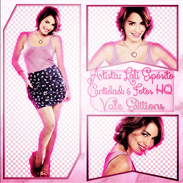 Lali Esposito Pack Png's