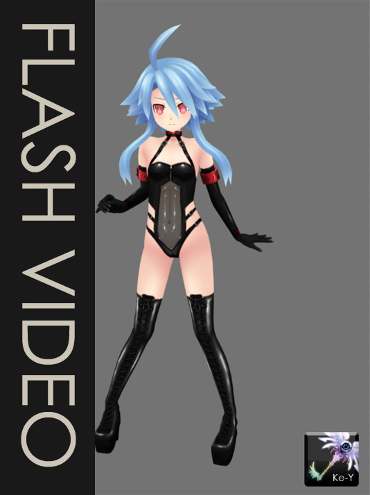 HDNV - White Heart - Ekaterina Kurae's BDSM Suit