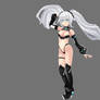 HDNV - Black Heart - Fourth Battle Suit Sexified