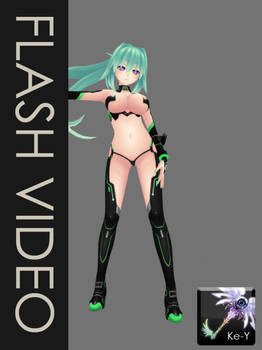 HDNV - Green Heart - Fourth Battle Suit Sexified