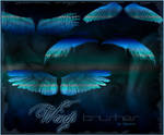 Wings Brushes Gimp by BlaclyStuff