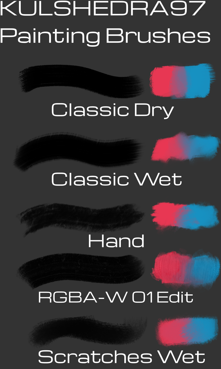 Krita Painting Brushes by KLynn on DeviantArt