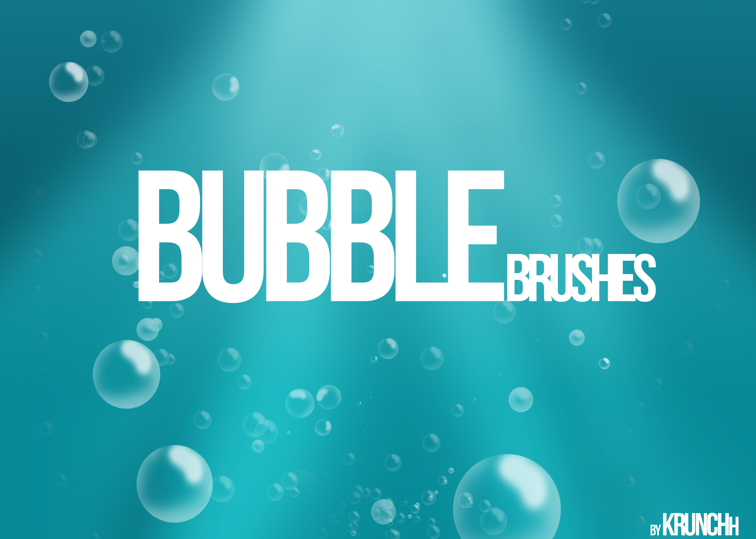 Bubble brushes pack