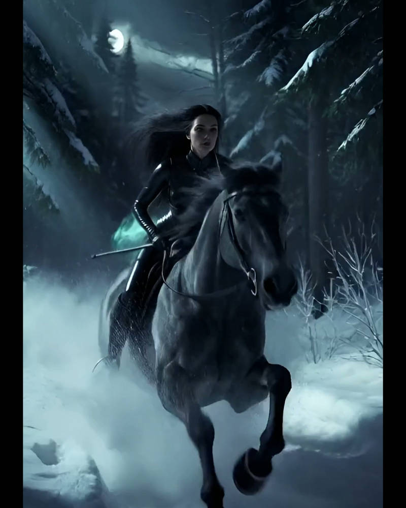 Black Rider Medieval Black Rider by VelvetShakti on DeviantArt